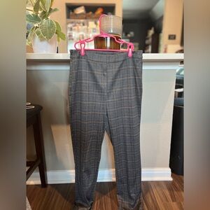 SHEIN plaid work pants
